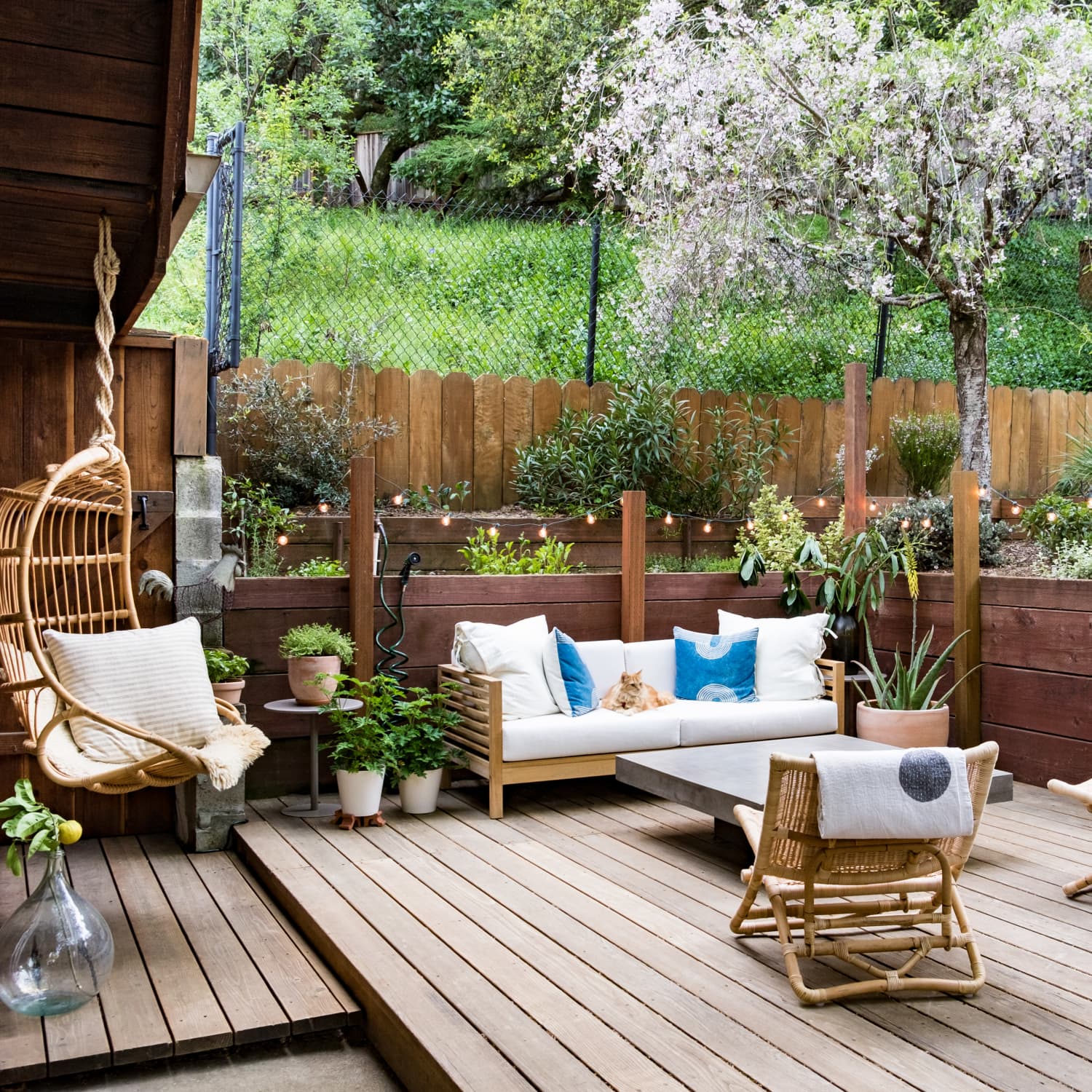 Boho outdoor patio set clearance